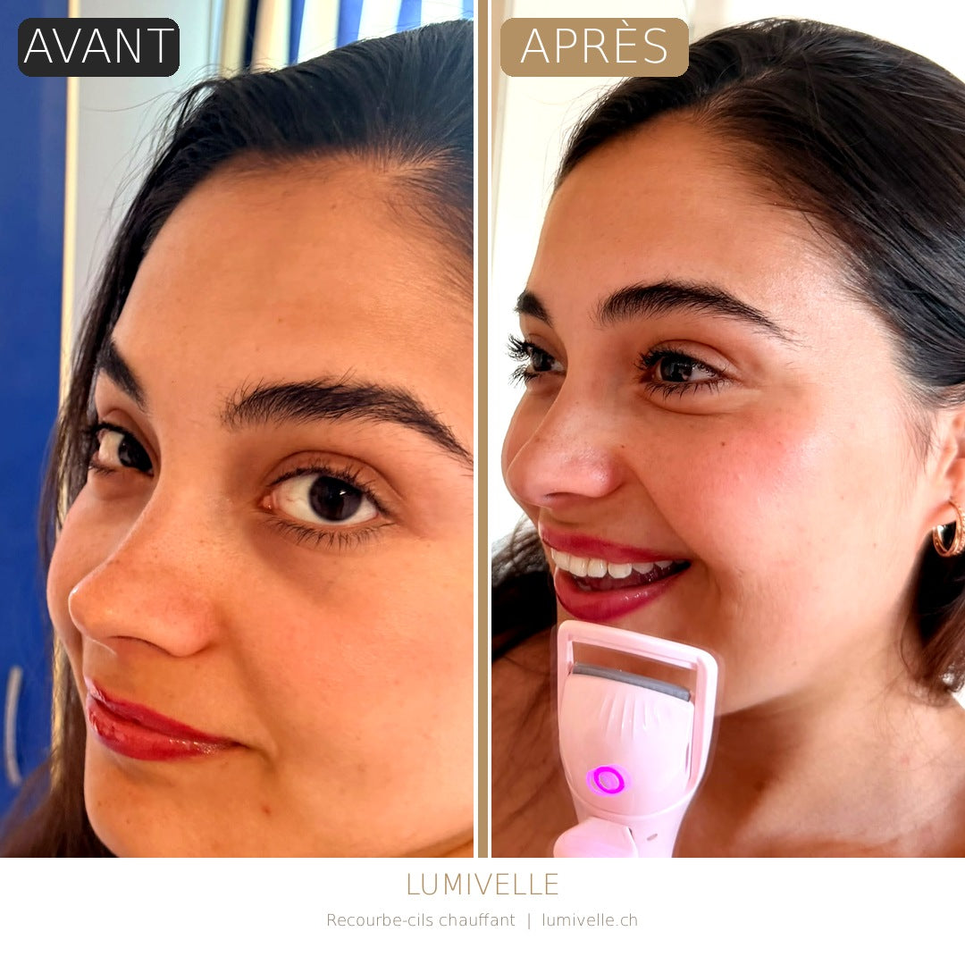 Lumivelle Curl Pro — Avant/Après