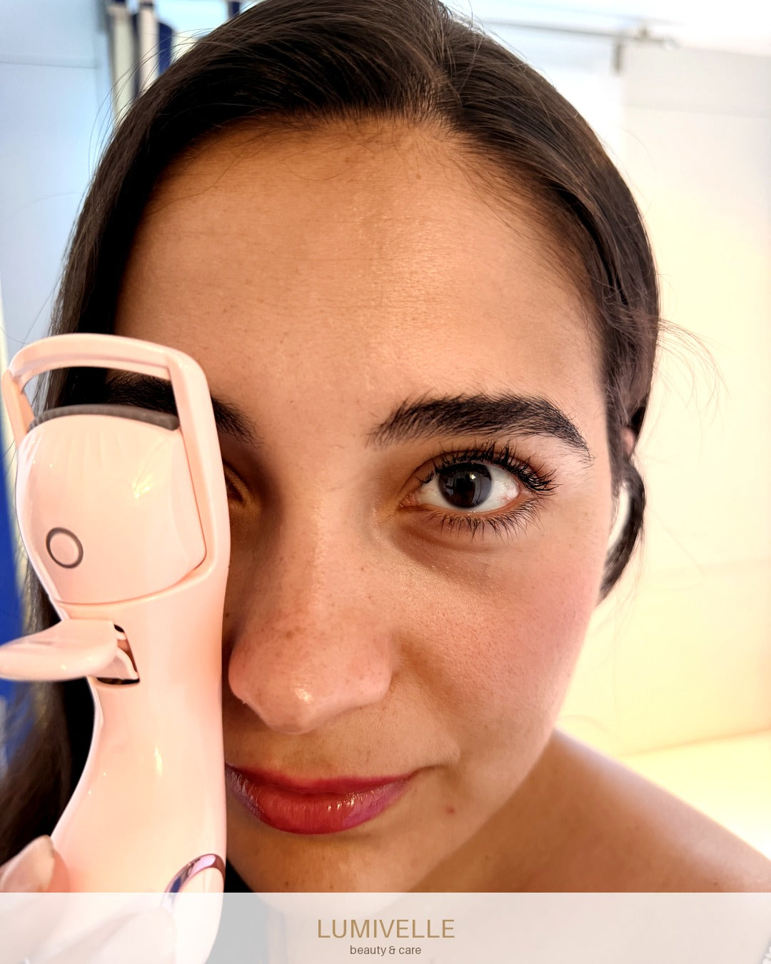 Lumivelle Curl Pro — Pendant l'utilisation