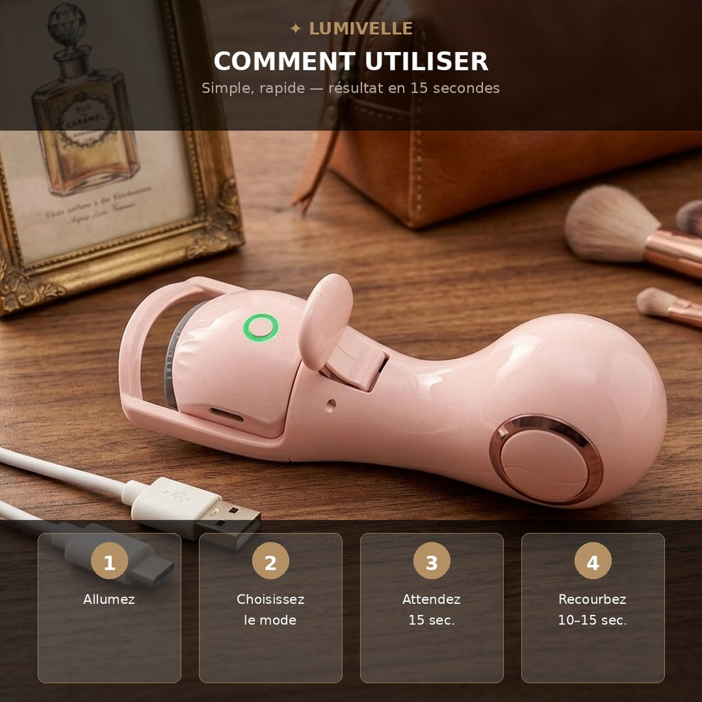 Lumivelle Curl Pro — Comment utiliser