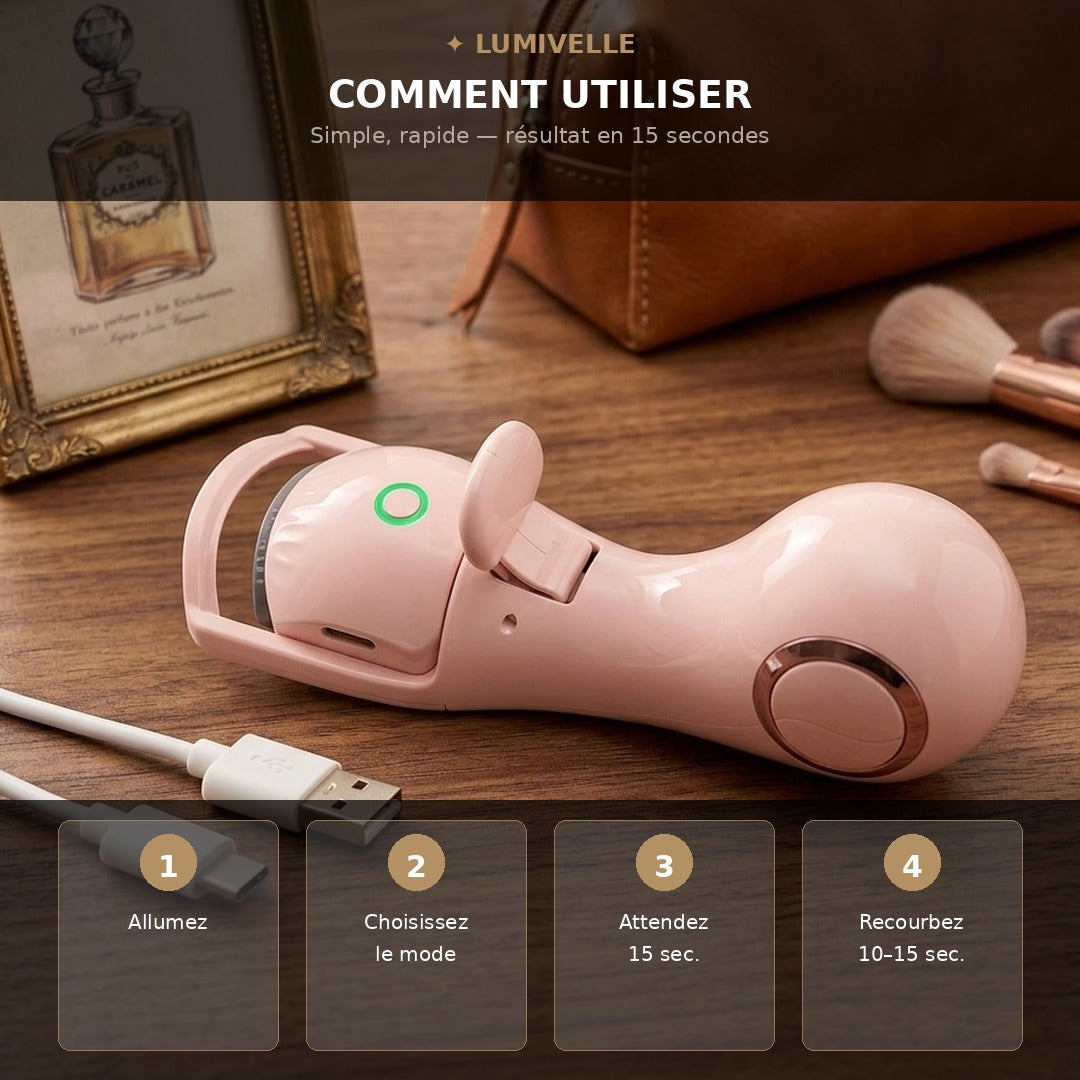 Lumivelle Curl Pro — Comment utiliser